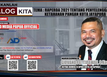 Live Streaming || DIALOG KITA – Raperda 2021 Tentang Penyelenggaran Ketahanan Pangan Kota Jayapura