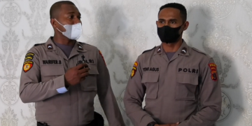 PAPUA MENUJU JEJAK PRESTASI – Bripda Wairifer Bukwab & Bripda yewi A.S (Medali Emas Cabor Judo PON XX Papua)