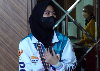 PAPUA MENUJU JEJAK PRESTASI – Elfira (Medali Perunggu Cabor Taekwondo Kategori Poomsae PON XX Papua)