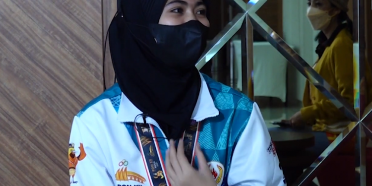 PAPUA MENUJU JEJAK PRESTASI – Elfira (Medali Perunggu Cabor Taekwondo Kategori Poomsae PON XX Papua)