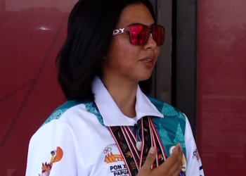 PAPUA MENUJU JEJAK PRESTASI – Fany Febriana Wulandari (4 Medali Emas, 1 Medali Perak Cabor Menembak PON XX Papua)