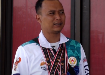 PAPUA MENUJU JEJAK PRESTASI – Farid Prayuda (1 Medali Emas, 1 Medali Perak dan 2 Medali Perunggu CcABOR Menembak PON XX PAPUA)