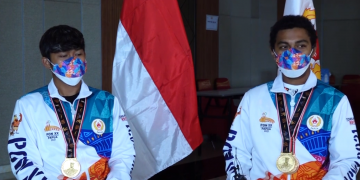 PAPUA MENUJU JEJAK PRESTASI – Yoshua Pattipi & Lanthian Juan (Medali Emas Motor Cross Beregu PON XX Papua)