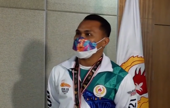 PAPUA MENUJU JEJAK PRESTASI – Kurniawan (Medali Perunggu Cabor Karate Kategori Kata Perorangan PON XX Papua)