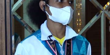 PAPUA MENUJU JEJAK PRESTASI – Lea Flolurey Wikari (Medali Emas Cabor Muaythai Nomor 48 Kg junior Putri PON XX Papua)