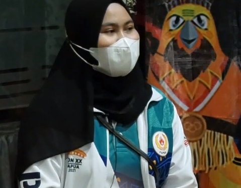 PAPUA MENUJU JEJAK PRESTASI – Rida Mutiani (Medali Perak Beregu Putri Cabor Catur PON XX Papua)