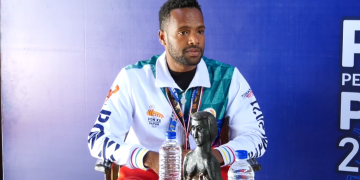 PAPUA MENUJU JEJAK PRESTASI – Roberto Asso Atlet (Medali Emas Cabor Tarung Derajat kelas 71 – 75 Kg PON XX Papua)