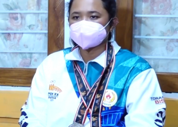PAPUA MENUJU JEJAK PRESTASI – Rezza Oktavia (Medali Perak Kategori Individual Round Recurve Woman 70m PON XX Papua)