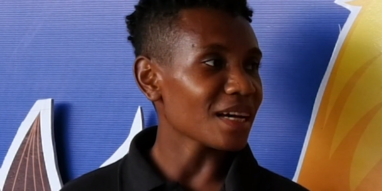 PAPUA MENUJU JEJAK PRESTASI – Selly Wunungga (Medali Emas Cabor Sepak Bola Putri PON XX Papua)