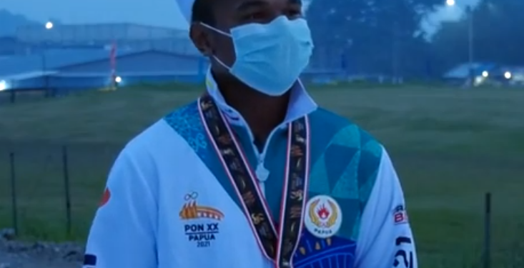 PAPUA MENUJU JEJAK PRESTASI – Simson Marsyiom & Daud Rundi (Medali Emas Cabor Gantole Putra PON XX Papua)