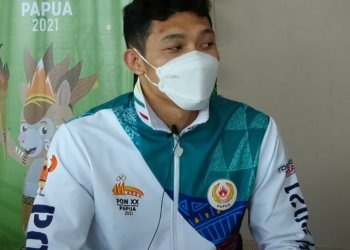 PAPUA MENUJU JEJAK PRESTASI – Reyna Fadly (Medali Emas Cabor Gulat Kelas 97kg PON XX Papua)