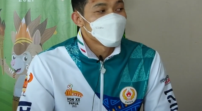 PAPUA MENUJU JEJAK PRESTASI – Reyna Fadly (Medali Emas Cabor Gulat Kelas 97kg PON XX Papua)