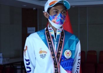 PAPUA MENUJU JEJAK PRESTASI – Fahmi Basam (Medali Emas Cabor Bermotor Kelas Standar PON XX Papua)