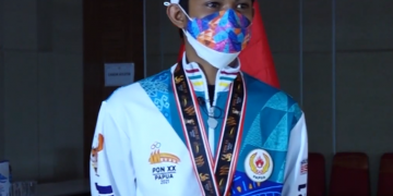 PAPUA MENUJU JEJAK PRESTASI – Fahmi Basam (Medali Emas Cabor Bermotor Kelas Standar PON XX Papua)
