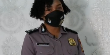 PAPUA MENUJU JEJAK PRESTASI – Bripda Feronika M. Rumbewas (Medali Emas Cabor Judo kategori Beregu Putri PON XX Papua)