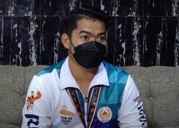 PAPUA MENUJU JEJAK PRESTASI – Putra Hidayana (Medali Emas Cabor Pencak Silat kelas 90 – 95 Kg Putra PON XX Papua)