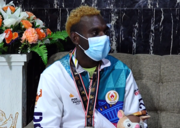 PAPUA MENUJU JEJAK PRESTASI – Tiel Taraipos (Medali Perak Pencak Silat Kelas D Putra 60-65 Kg PON XX Papua)