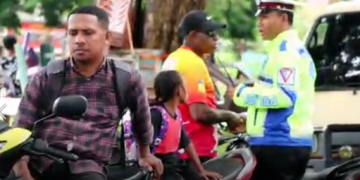 POLRES KEPULAUAN  YAPEN : 66  KENDARAAN  TERJARING  OPERASI  ZEBRA  CARTENZ