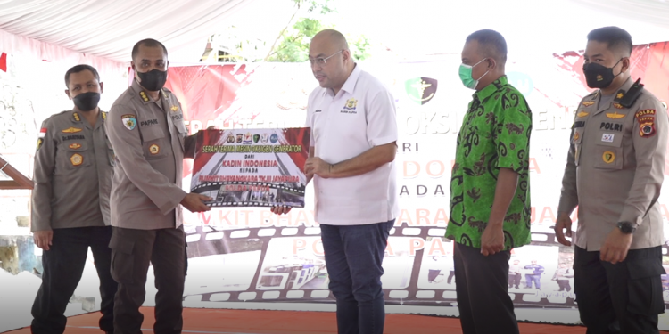 WOW… KADIN INDONESIA HIBAHKAN MESIN OKSIGEN UNTUK WARGA PAPUA