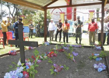 Jelang Sumpah Pemuda, Danrem 172/PWY  Ziarah Ke Makam Pejuang Pepera Ramses Ohee