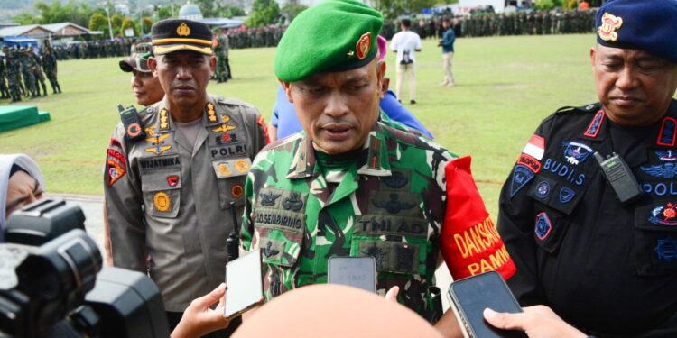 Kunker Wakil Presiden di Papua, Danrem 172/PWY : Ajak Masyarakat Jaga Ketertiban Dan Kedamaian