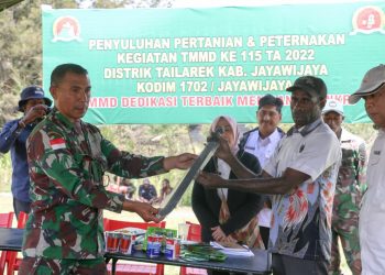 Penyuluhan Pertanian dan Peternakan di Distrik Taelarek.