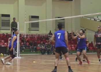 Pangdam XVII Membuka Turnamen Voli Antar Club