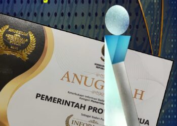 Provinsi Papua Meraih Provinsi Informatif Tahun 2022