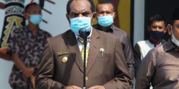 Piter Gusbager  : buka kesempatan bagi Putra Putri daerah bangun Negeri Tapal Batas