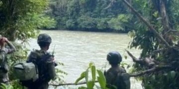 1 Anggota TNI yang hanyut di temukan, 3 korban yang lain masih dalam pencarian