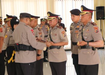 Kapolda Papua Pimpin Upacara Sertijab 3 Kapolres Jajaran Polda Papua