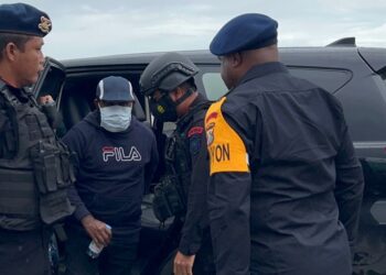 RHP Terduga Pelaku Kasus Korupsi Diamankan KPK di Sentani