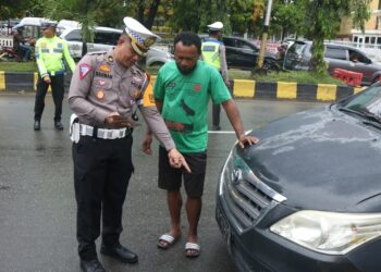 Hari Terakhir Ops Keselamatan, 50 Pelanggar terjaring di Berikan Sanksi Tilang