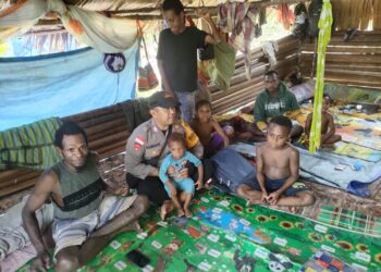 Bhabinkamtibmas Polsek Asgon Ajak Orang Tua Untuk Peduli Pendidikan Anak