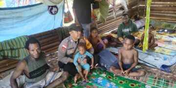 Bhabinkamtibmas Polsek Asgon Ajak Orang Tua Untuk Peduli Pendidikan Anak