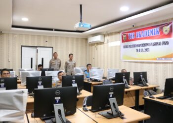 Biro SDM Polda Papua Gelar Tes Akademik Seleksi PKN TK II Tahun 2023