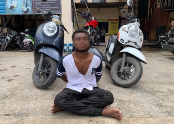 Sempat Ingin Melarikan Diri, RM Diciduk Tim Resmob Numbay Beserta Barang Bukti