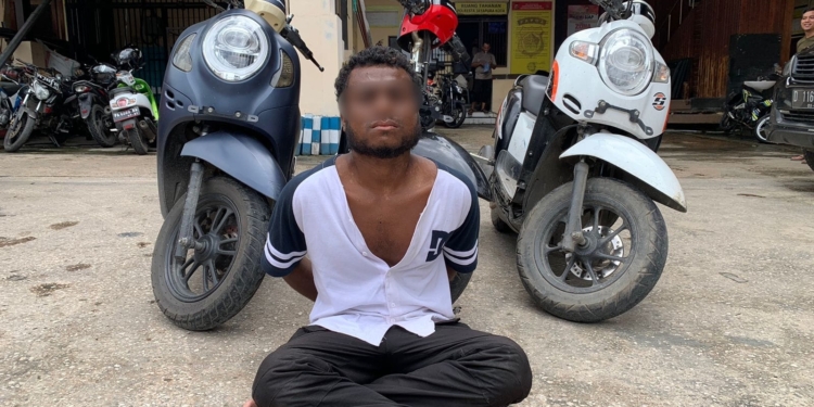 Sempat Ingin Melarikan Diri, RM Diciduk Tim Resmob Numbay Beserta Barang Bukti