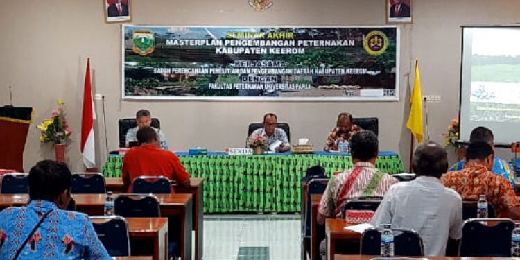 Master Plan akan menjadi Acuan warga Keerom dalam Pengembangan Peternakan