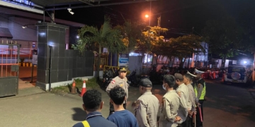 Jaga Kamtibmas di Malam Minggu, Polsek Abepura Amankan Kendaraan Dengan Kenalpot Bising