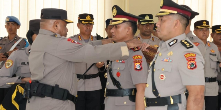 Kapolda Papua Pimpin Sertijab 2 Kapolres Jajaran Polda Papua