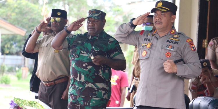 Kodim 1702/JWY Dukung Raimuna Cabang III Pelajar se-Jayawijaya Papua Pegunungan