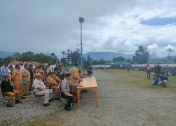 Acara Mediasi Berlangsung Tertib Dan Damai, Dandim 1702/Jwy Ucapkan Terima Kasih Kepada Masyarakat