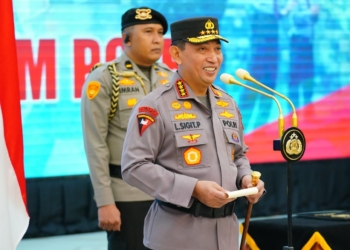 Pimpin Sertijab Irwasum, Kapolri Gelorakan Tingkatkan Kepercayaan Publik