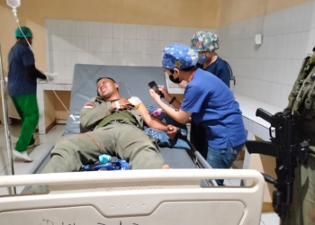 Polisi Tangani Kasus Pemalangan, Pengrusakan kendaraan dan penjarahan kios milik warga di Jalan Trans Nabire-Enarotali