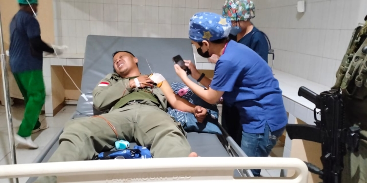 Polisi Tangani Kasus Pemalangan, Pengrusakan kendaraan dan penjarahan kios milik warga di Jalan Trans Nabire-Enarotali