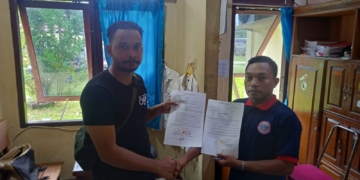  Permasalahan antara Oknum Anggota Polri Polres Keerom dan Wartwan Diselesaikan Secara Damai.