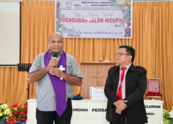 Kapolda Papua : Peran Gereja penting untuk kesinambungan Kamtibmas