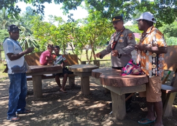 Peduli ” Kapolsek Arso Timur Berikan Bantuan Tali Asih