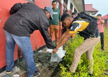 Polres Yahukimo Tangani Kasus Percobaan Pembakaran SD Negeri Dekai